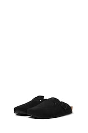 JACK & JONES Black Suede Slip On Mules - Image 2 of 6