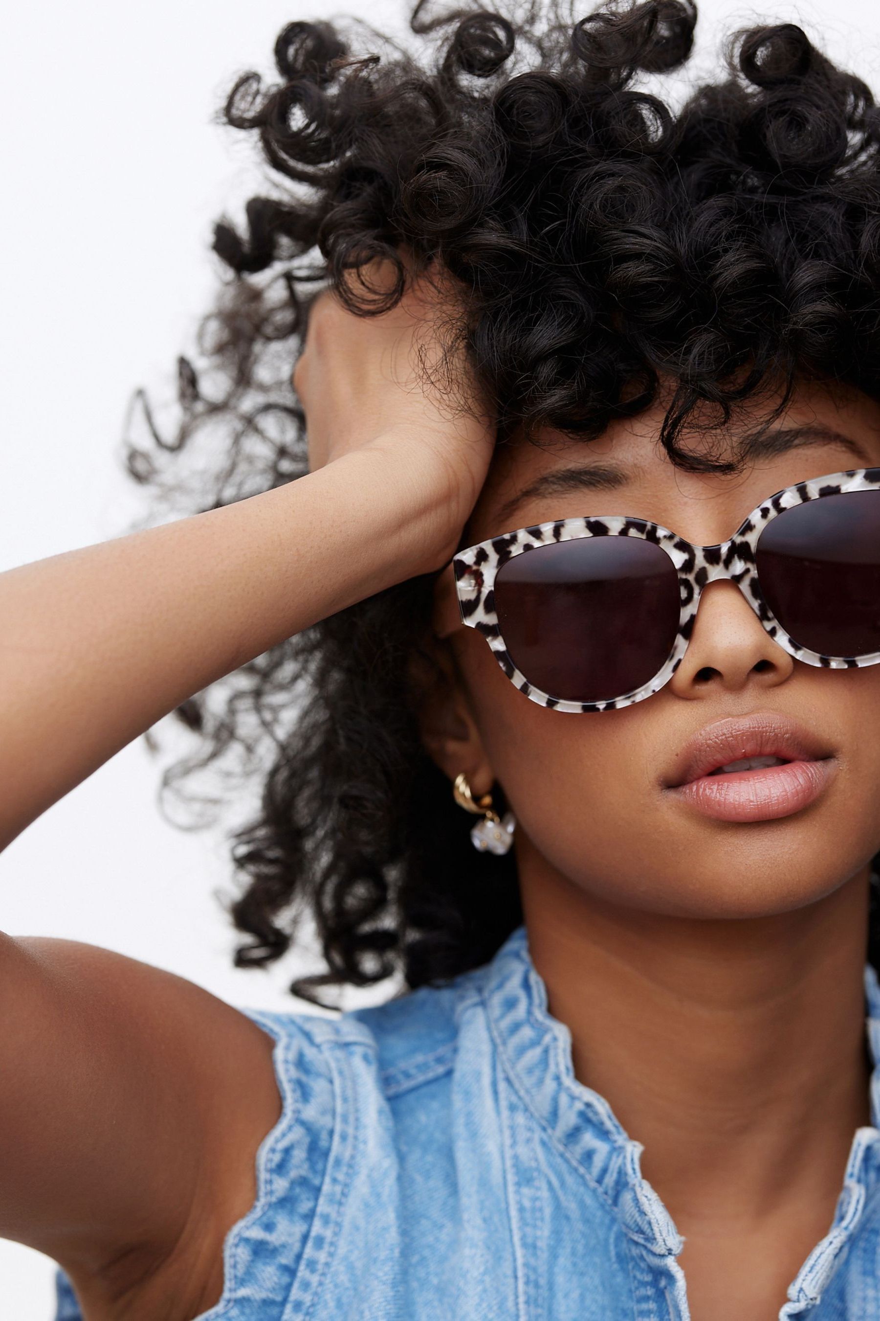 Cat eye acetate sunglasses clearance