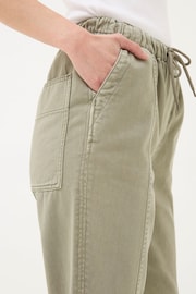 FatFace Green Ashli Tapered Cargo Trousers - Image 4 of 5