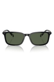 Polo Ralph Lauren Ph4212 Rectangle Polarised Black Sunglasses - Image 1 of 5