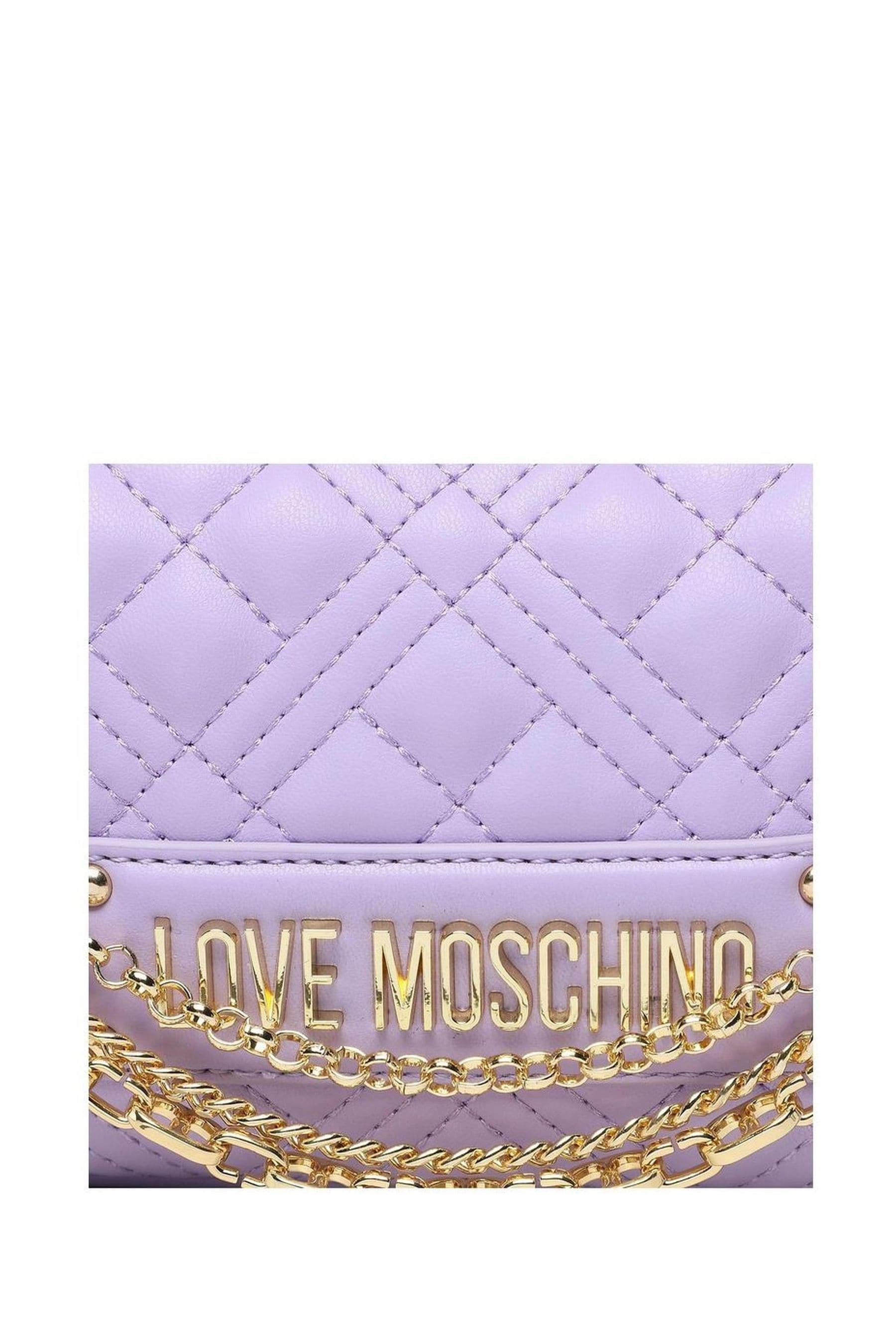 Buy Love Moschino Purple FAUX Leather Crossbody Bag from Next Ireland