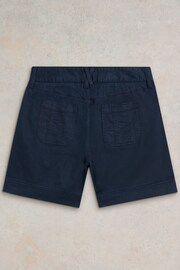 White Stuff Blue Mollie Combat Shorts - Image 5 of 5