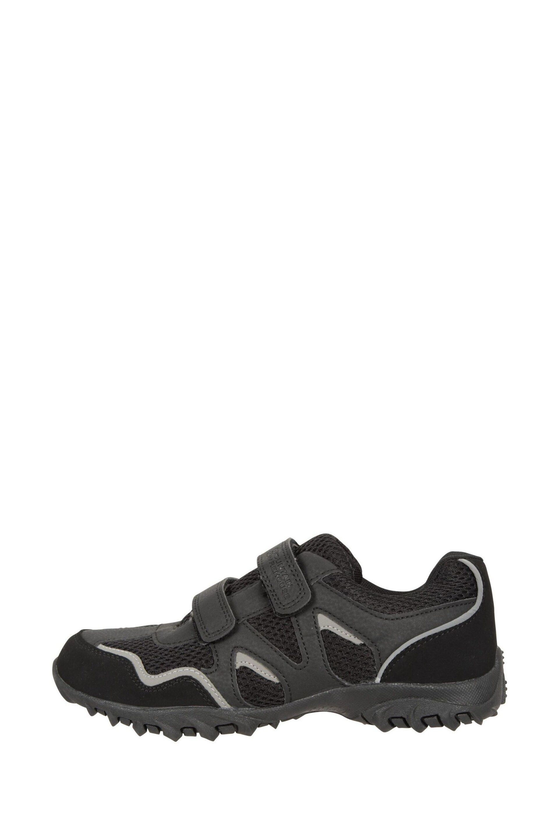 Mountain Warehouse Black Mars Kids Non-Marking Trainers - Image 2 of 5