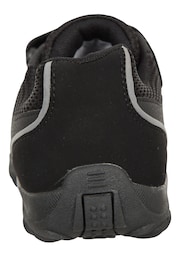 Mountain Warehouse Black Mars Kids Non-Marking Trainers - Image 4 of 5