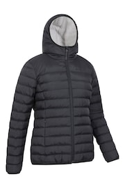 Mountain Warehouse Womens Seasons Water Resistant Faux Fur Lined Padded Jacket - Image 4 of 5