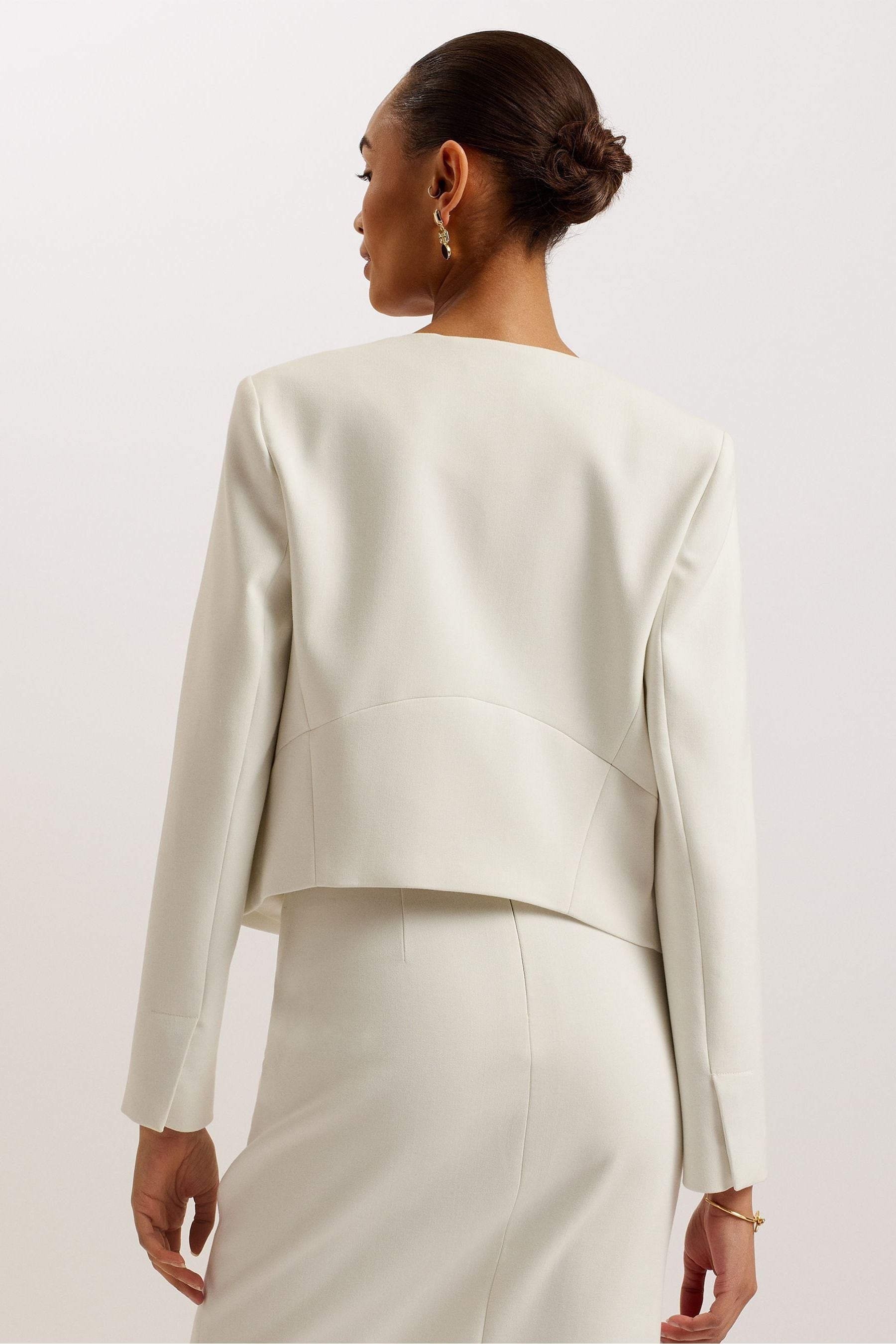 Ted baker white jacket best sale