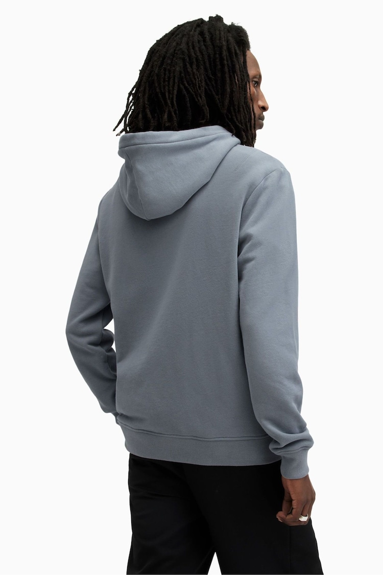 AllSaints Blue Raven Hoodie - Image 2 of 7