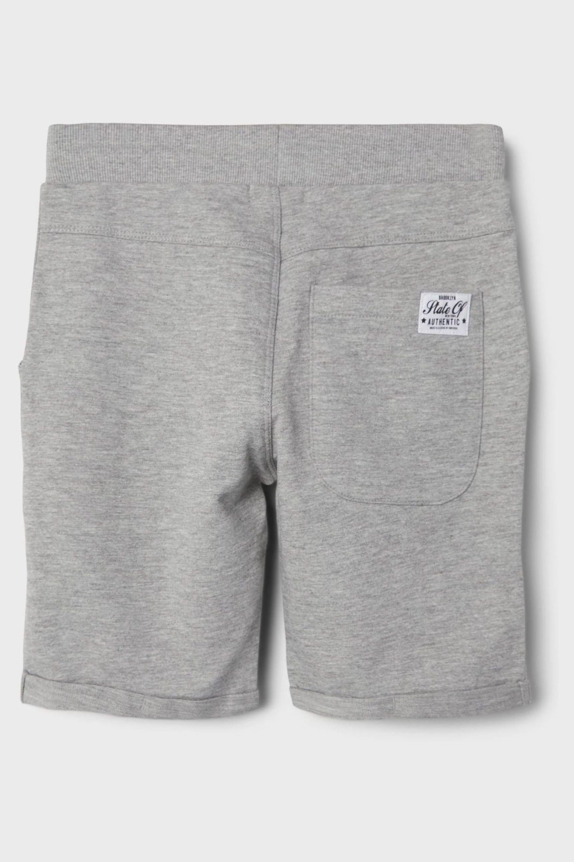 Name It Grey Sweat Shorts - Image 3 of 4