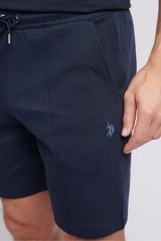 U.S. Polo Assn. Mens Blue Classic Fit Pin Tuck Shorts - Image 2 of 7