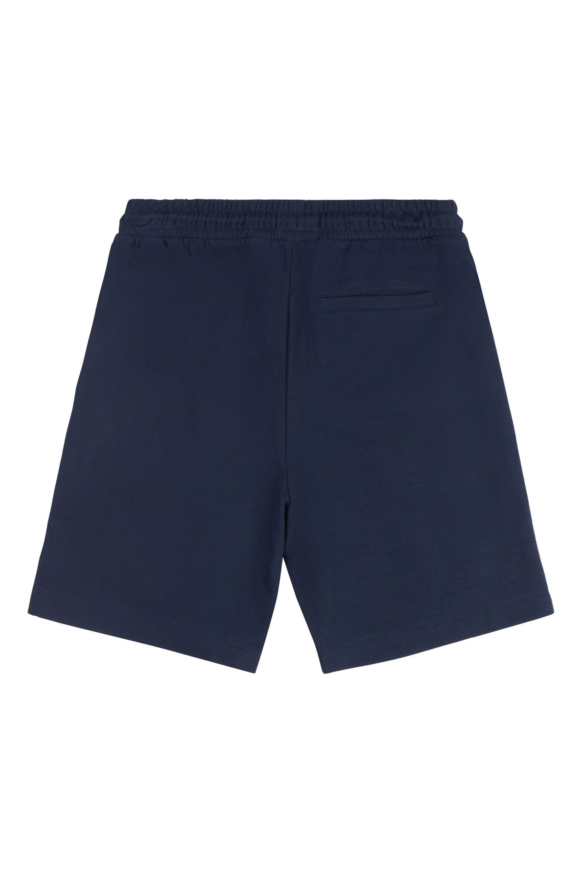 U.S. Polo Assn. Mens Blue Classic Fit Pin Tuck Shorts - Image 6 of 7