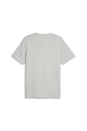 Puma Grey Mens GRAPHICS Box T-Shirt - Image 2 of 2