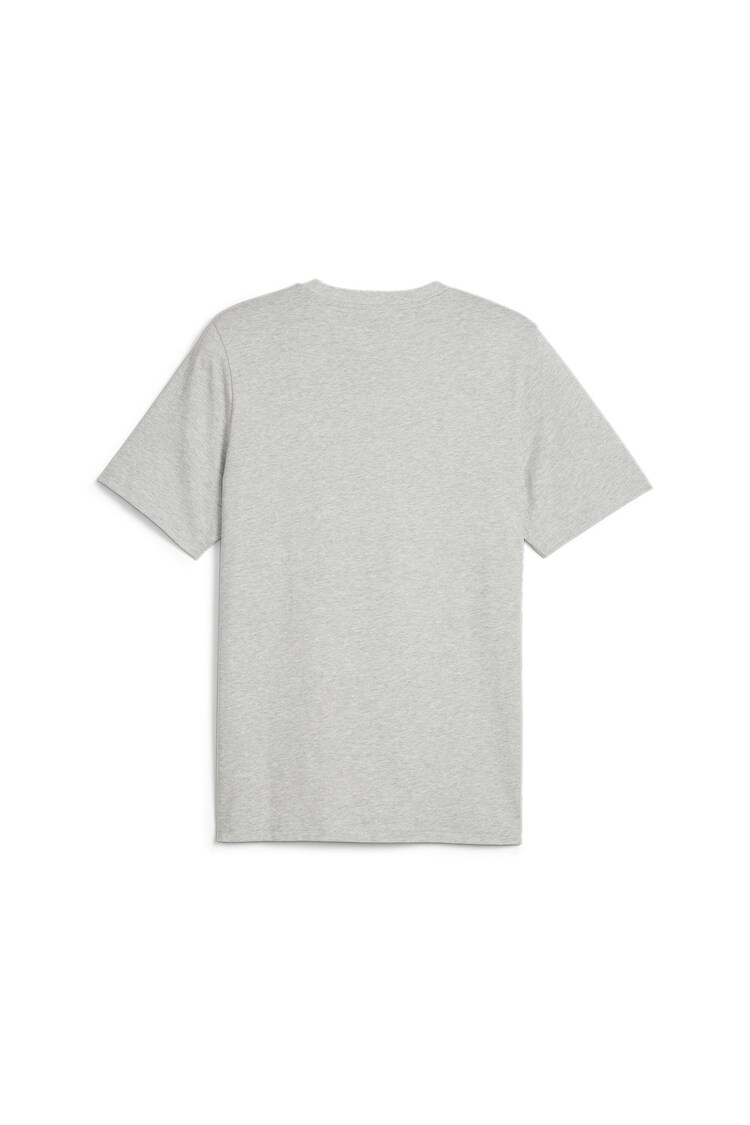 Puma Grey Mens GRAPHICS Box T-Shirt - Image 2 of 2