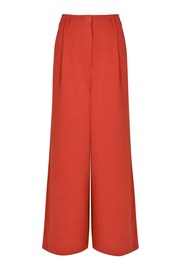 Joe Browns Orange Lyla Linen Blend Trousers - Image 5 of 5