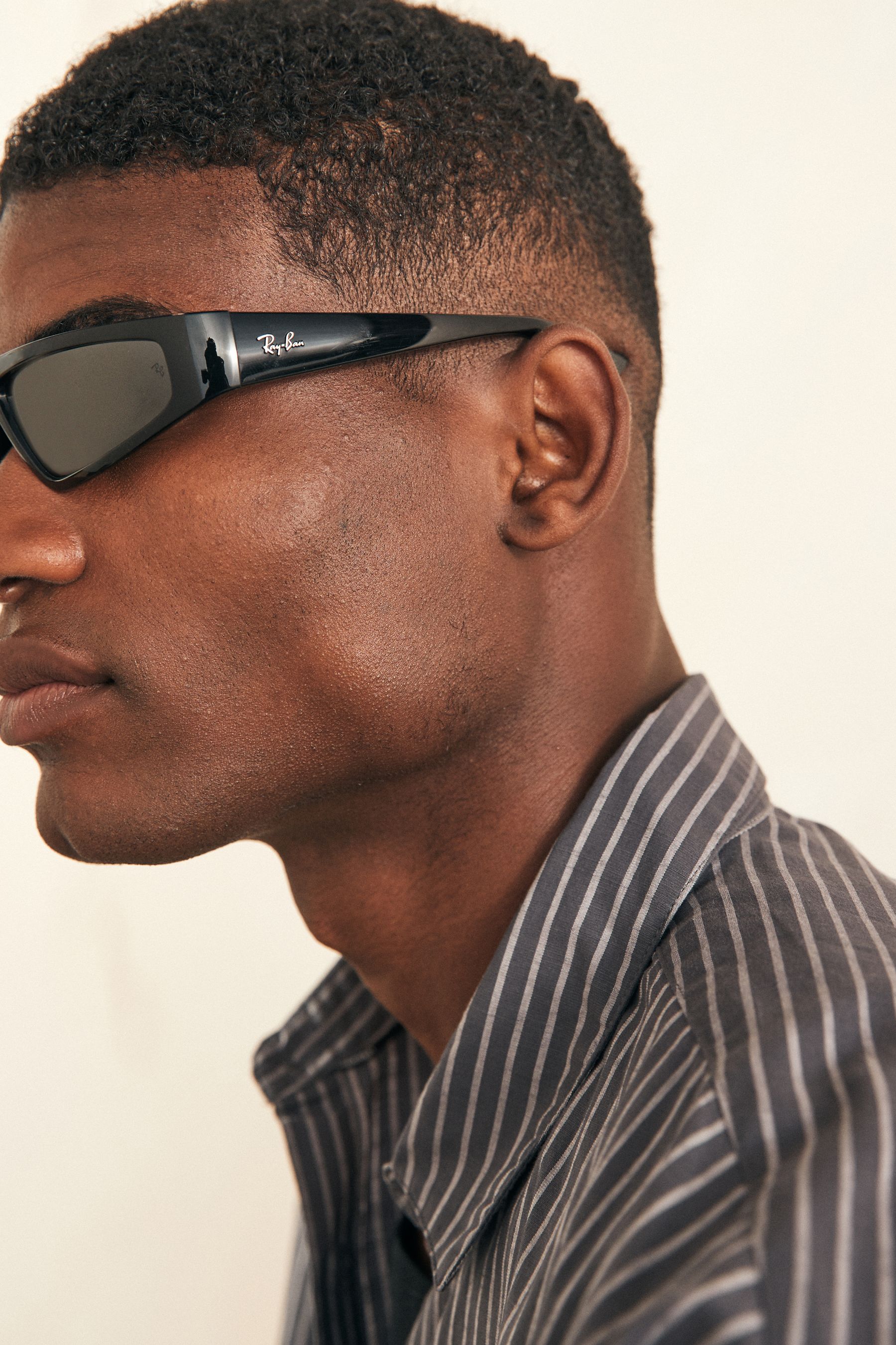 Buy Ray Ban Izaz Rb4432 Irregular Black Sunglasses from the Next UK online shop