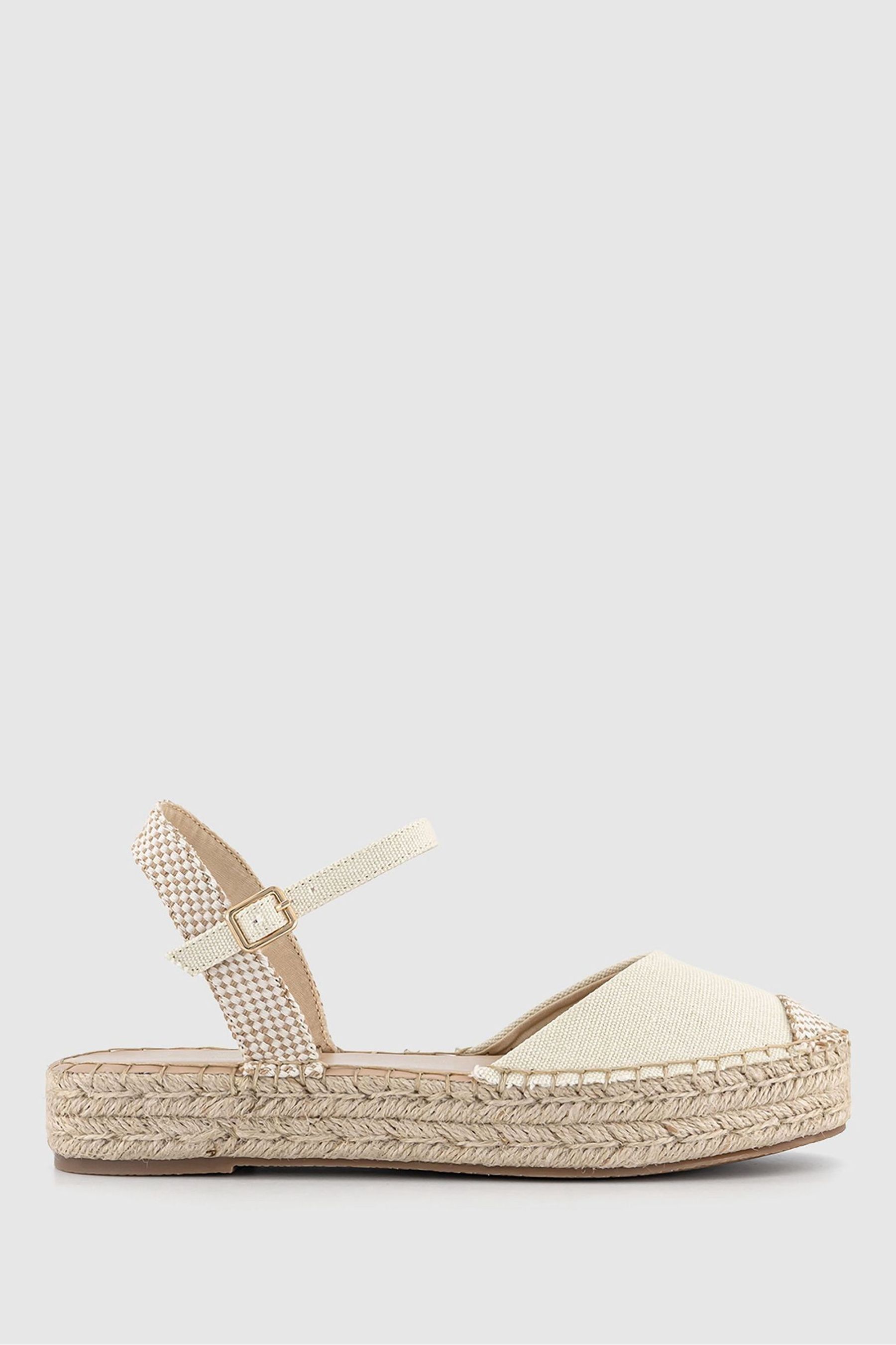 Closed toe platform espadrilles sale