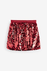 Red Sequin Skirt (3-16yrs) - Image 5 of 7