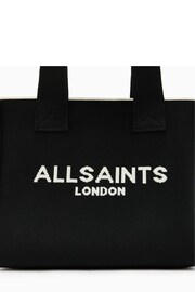 Allsaints Izzy Mini Tote Black Bag - Image 4 of 6