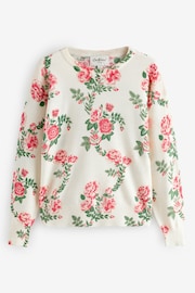 Cath Kidston Pink Rose Flutter Jumper - Image 5 of 7