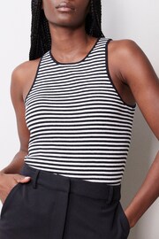 Albaray Stripe Black Tank Top - Image 3 of 4