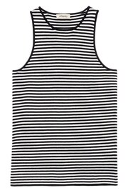 Albaray Stripe Black Tank Top - Image 4 of 4