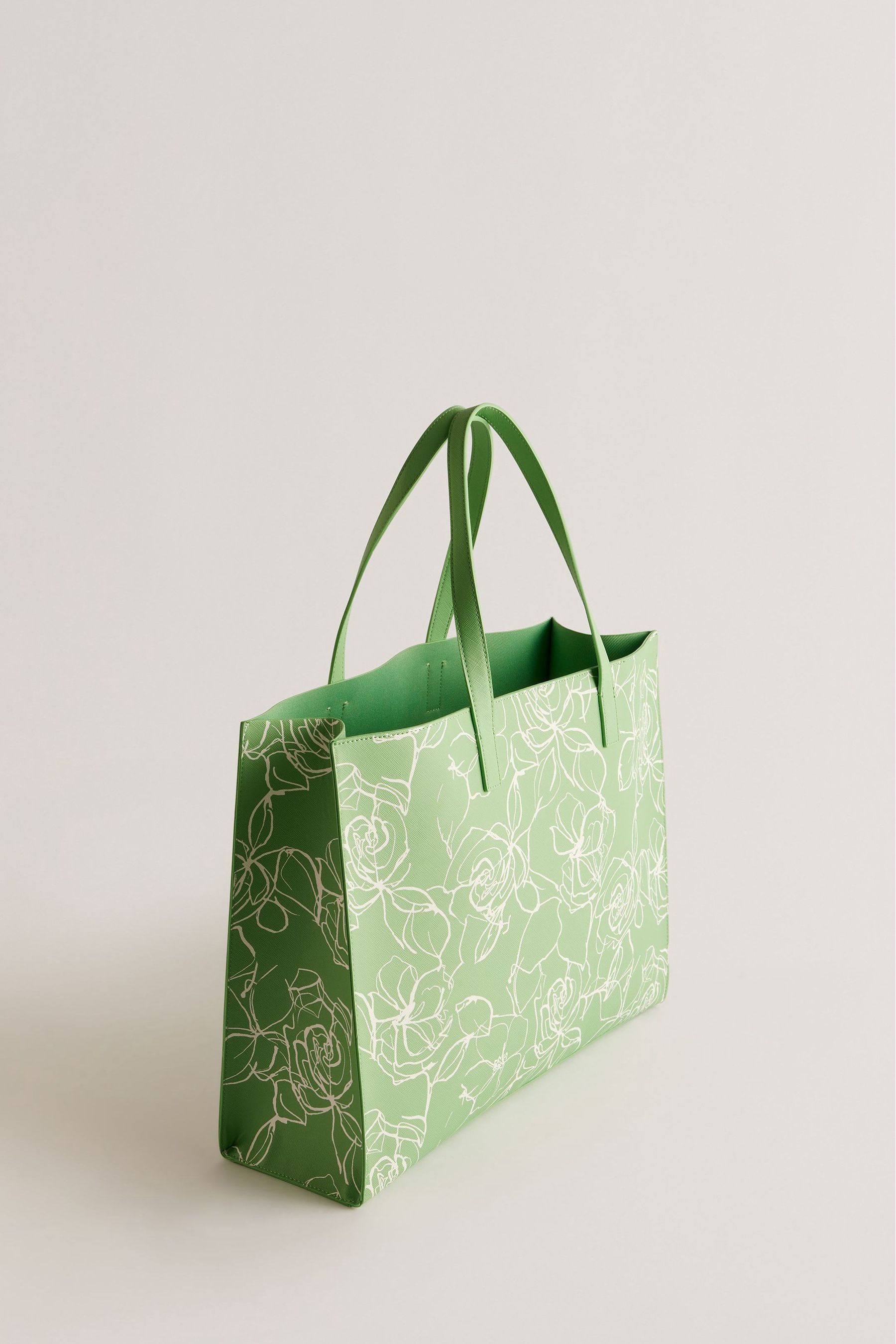 Buy Ted Baker Green Linacon Linear Floral Icon Bag from Next Ireland