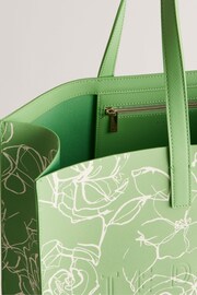 Ted Baker Green Linacon Linear Floral Icon Bag - Image 4 of 4