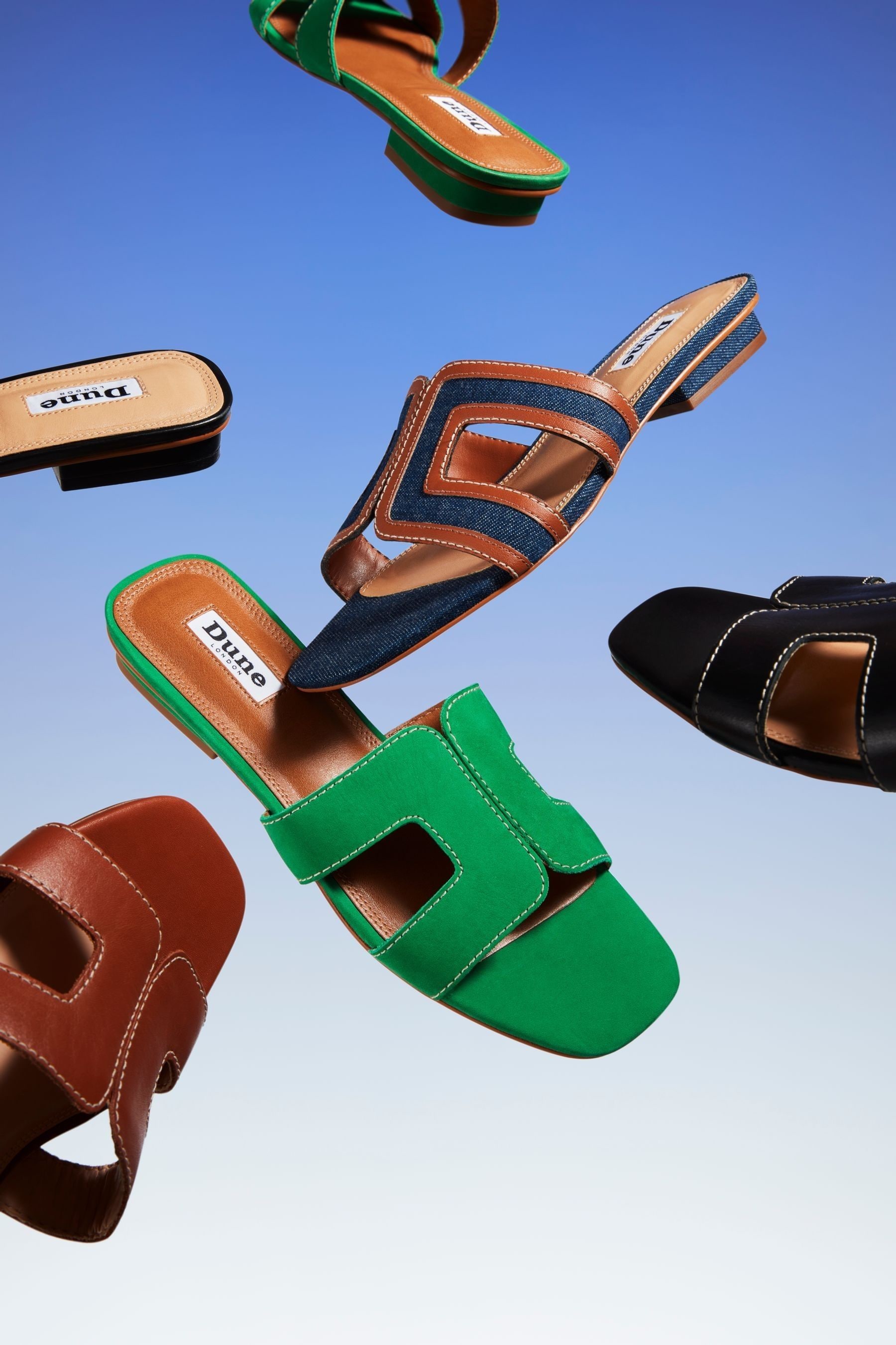 Dune smart slider sandal discount