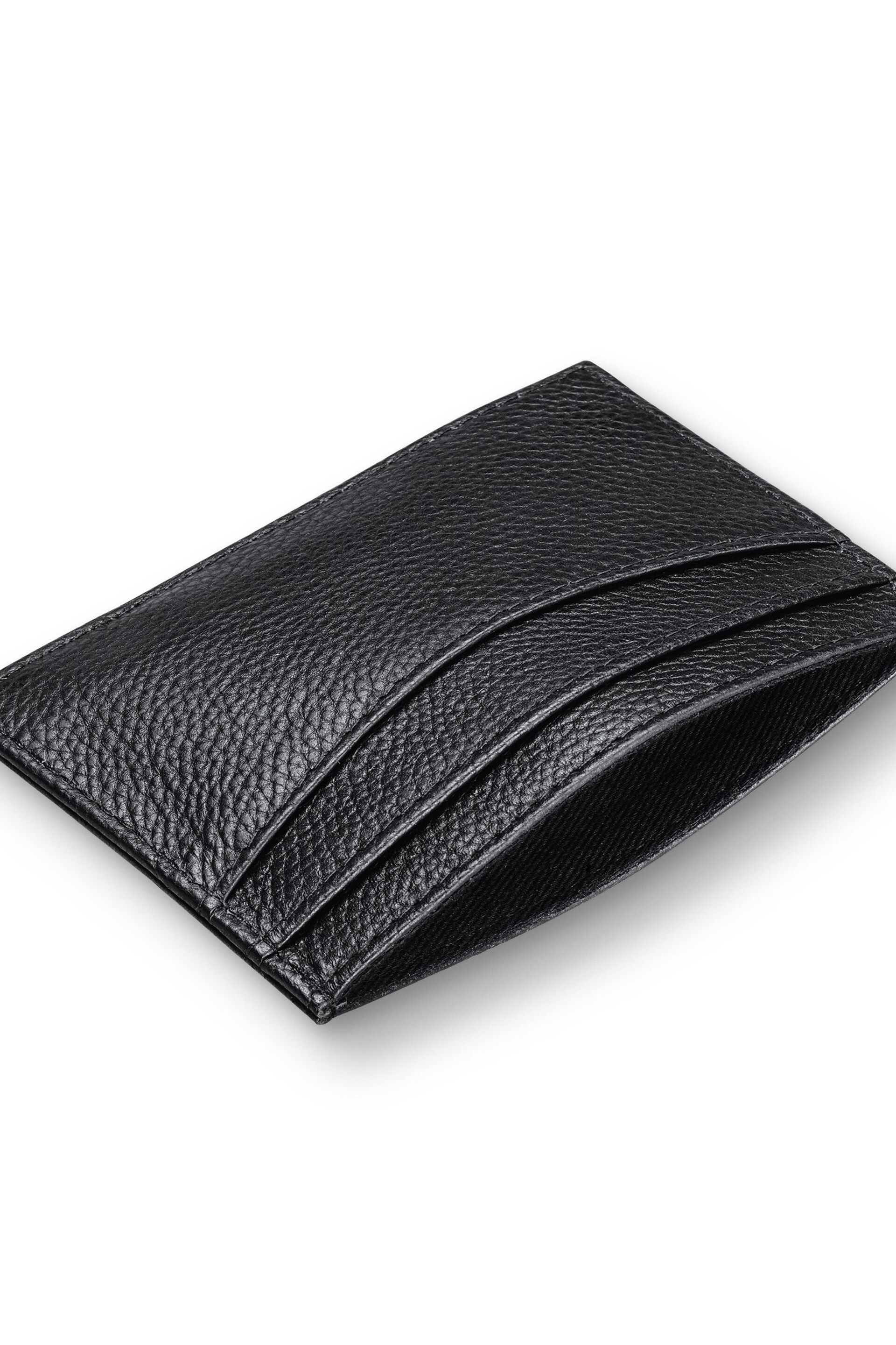 Charles Tyrwhitt Black Leather Card Holder - Image 1 of 4