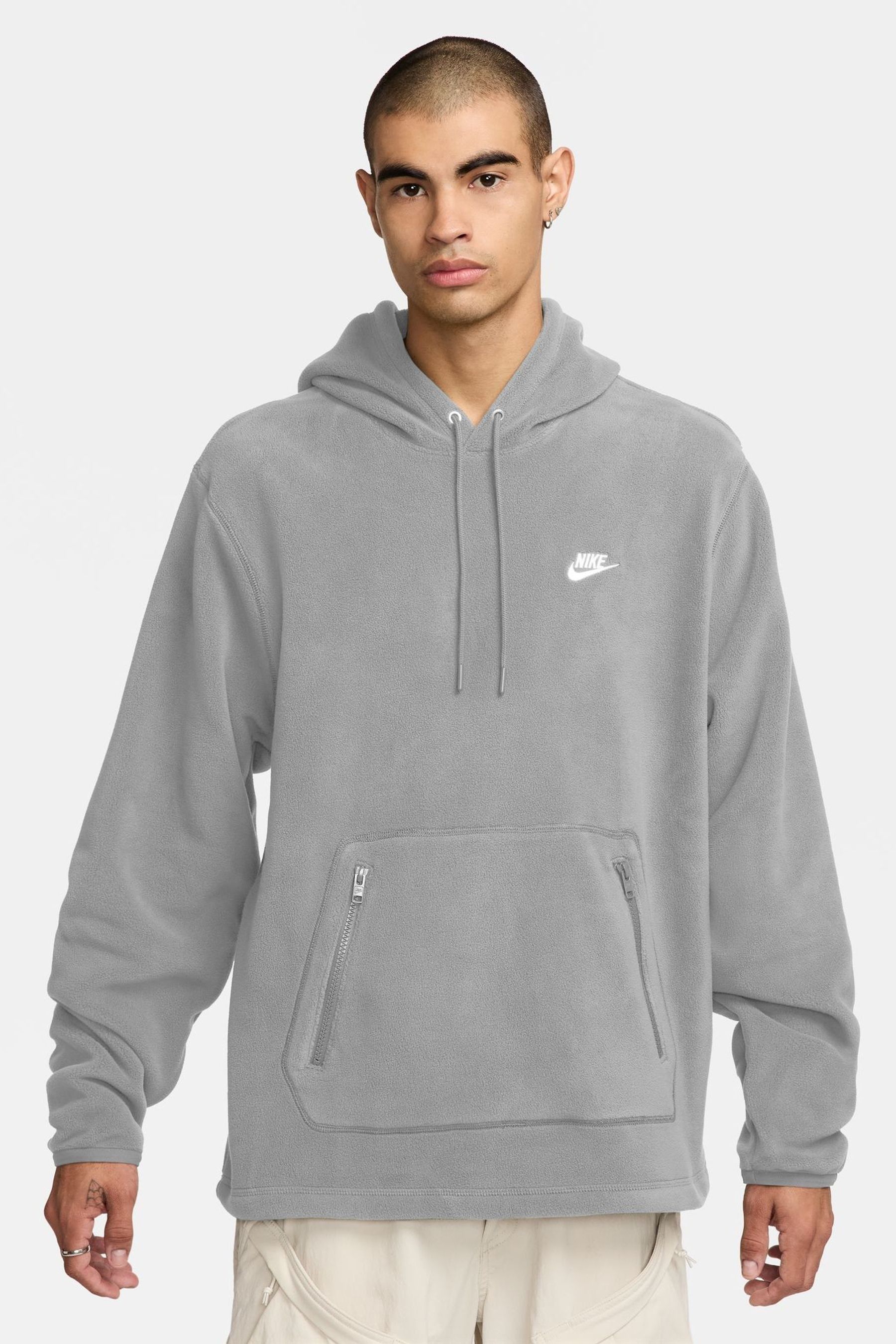 Nike fuzzy pullover top