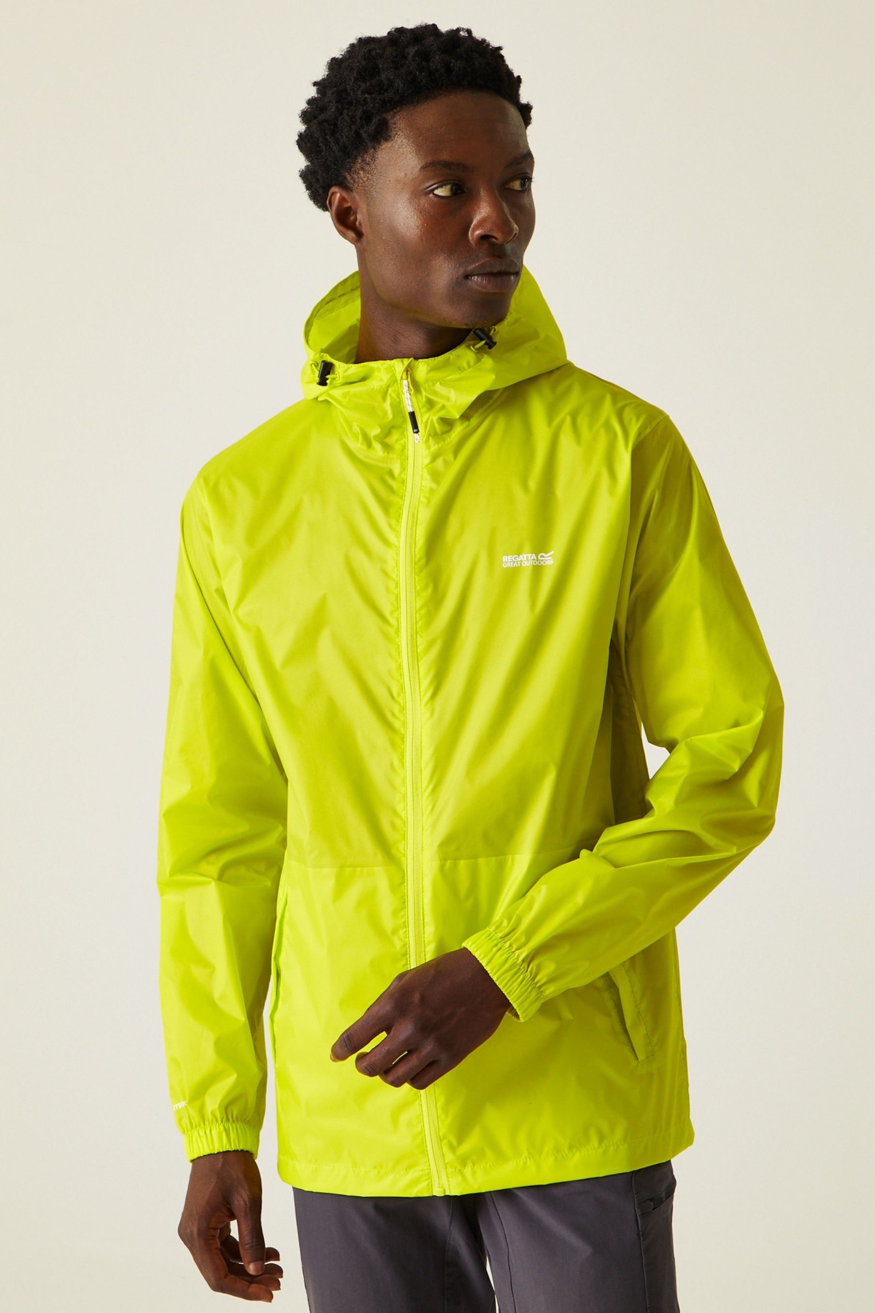 Regatta yellow waterproof jacket discount