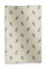 Sophie Allport Neutral Green Olive Made to Measure 100% Cotton Roman Blinds - Image 5 of 6