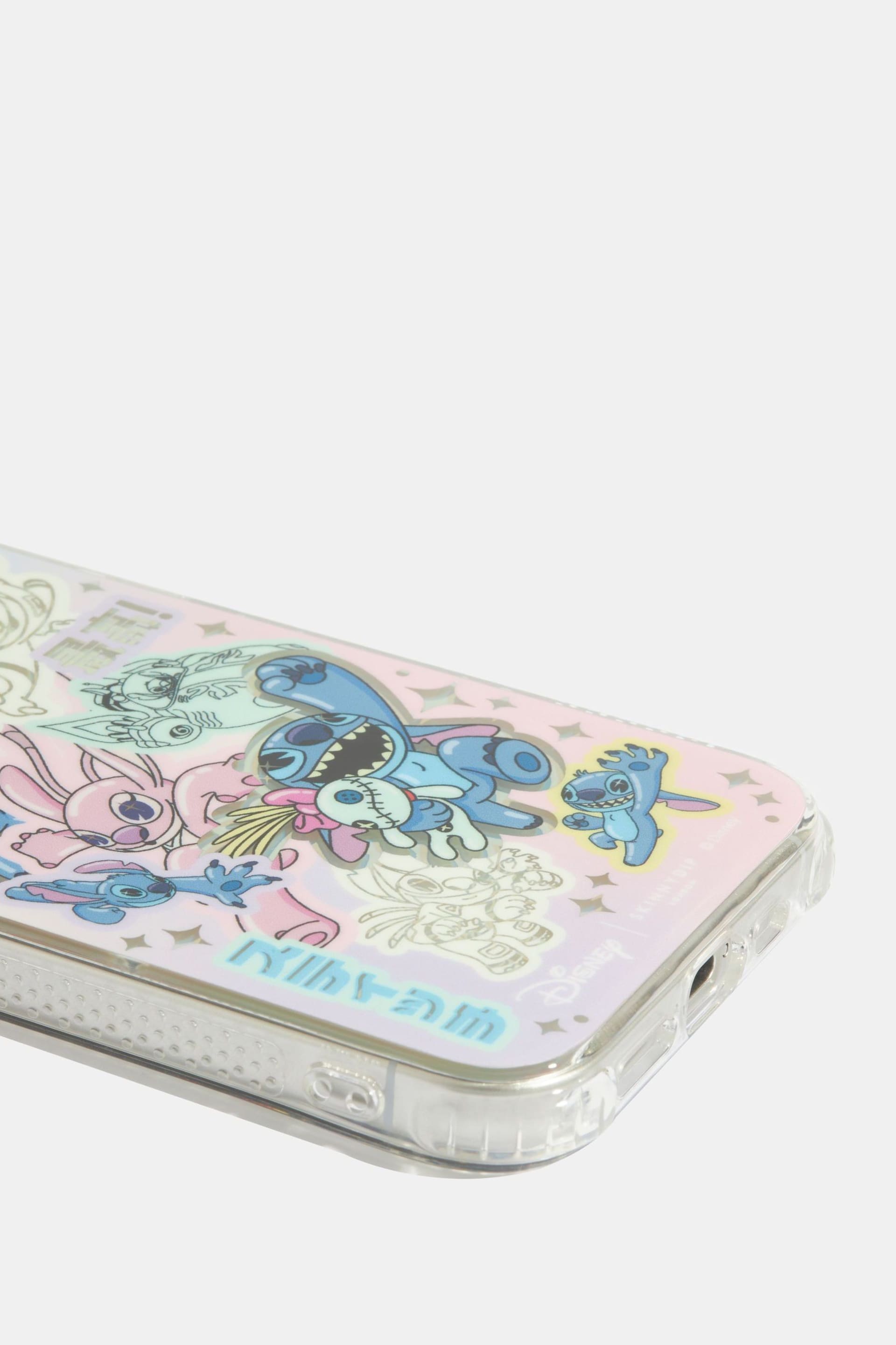Skinnydip Blue Disney Kawaii Stitch Shock iPhone 15 Plus Case - Image 4 of 5