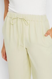 PixieGirl Petite Natural Utility Wide Leg Cropped Trousers - Image 3 of 5