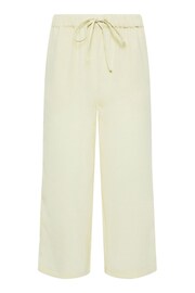 PixieGirl Petite Natural Utility Wide Leg Cropped Trousers - Image 5 of 5