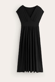 Boden Black Vanessa Wrap Jersey Maxi Dress - Image 5 of 5