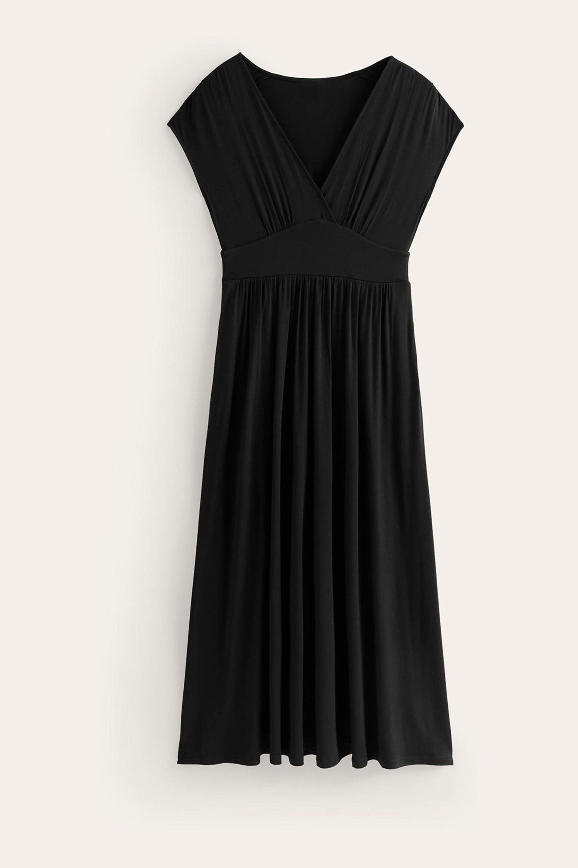 Boden Black Vanessa Wrap Jersey Maxi Dress - Image 5 of 5