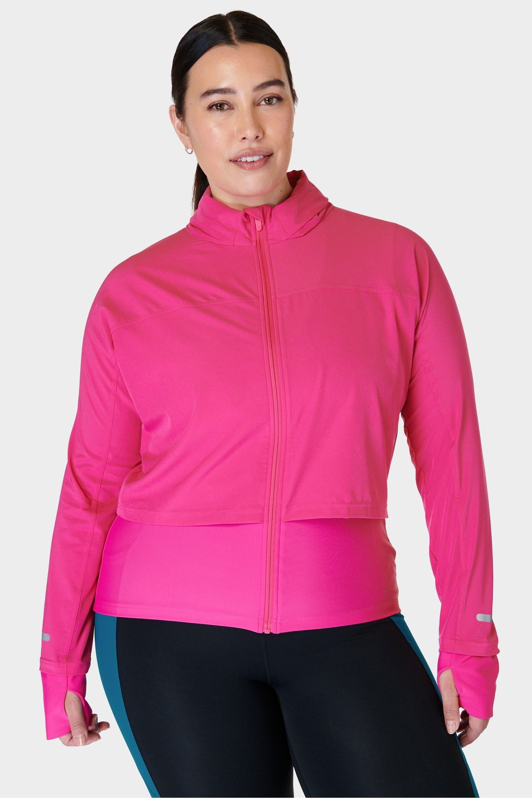 Buy Sweaty Betty Beet Pink Fast Track Running Jacket from Next Luxembourg