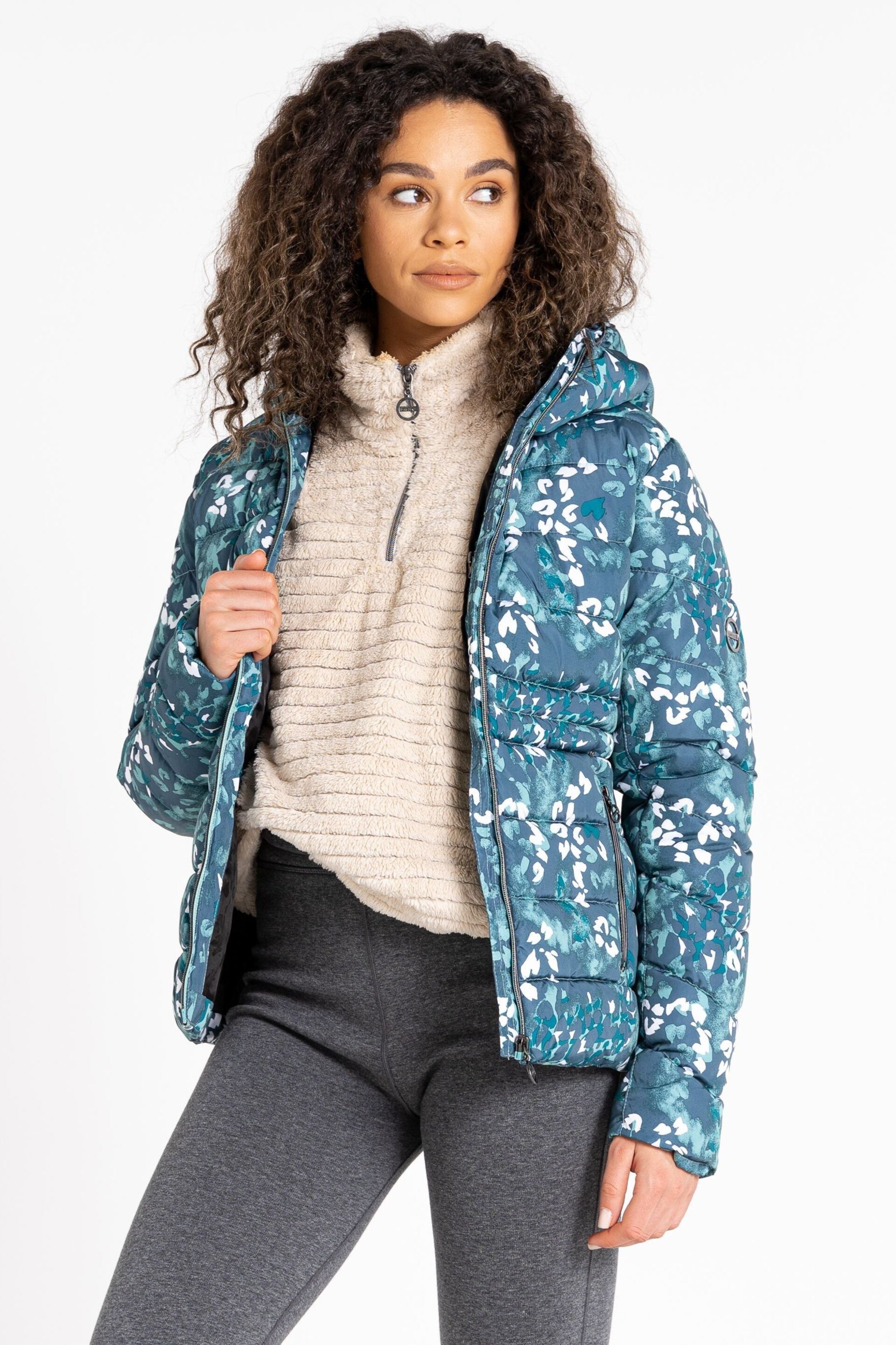 Dare 2b Green Reputable II Puffer Jacket - Image 4 of 6