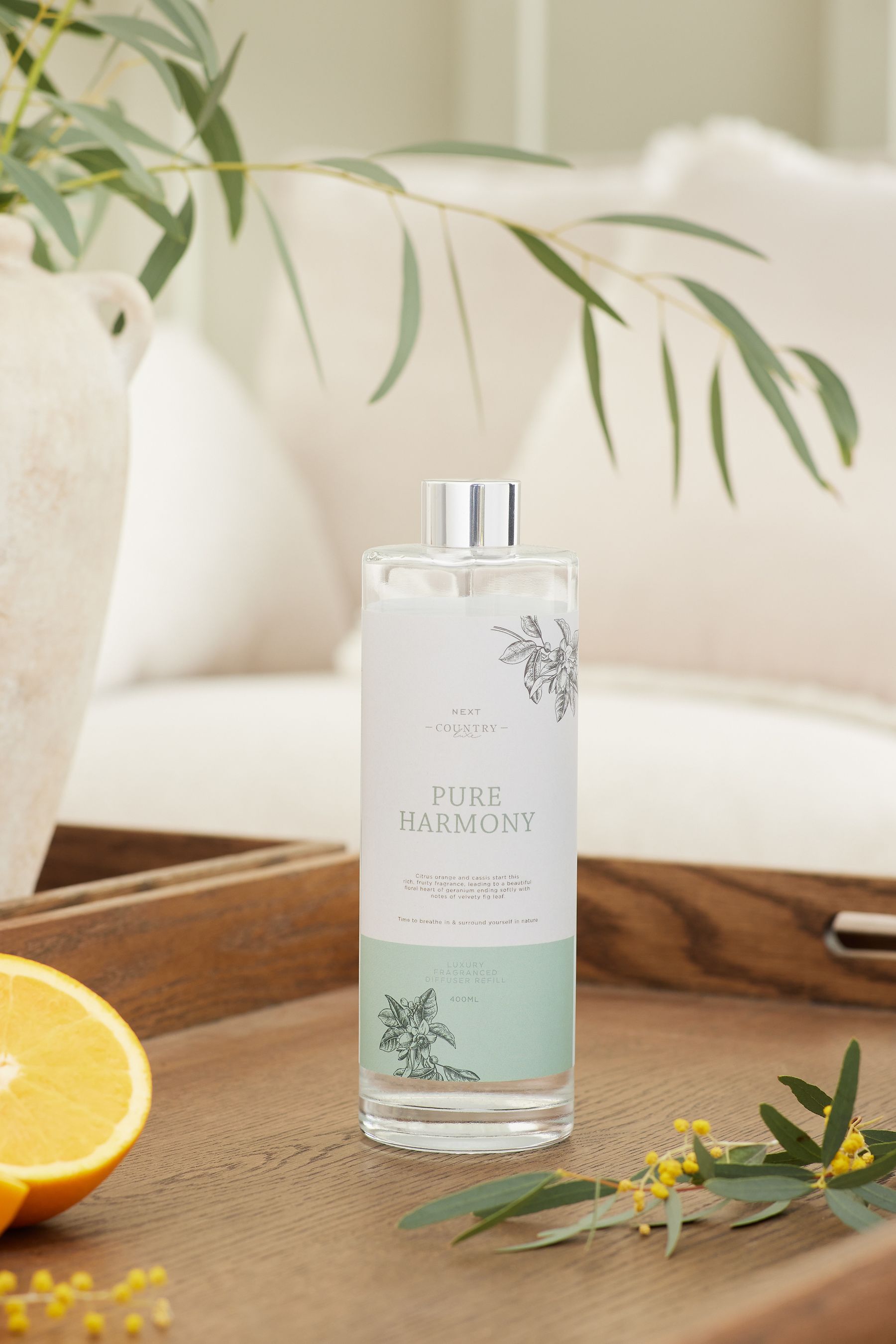 Buy Country Luxe Pure Harmony Orange and Geranium 400ml Fragranced Reed