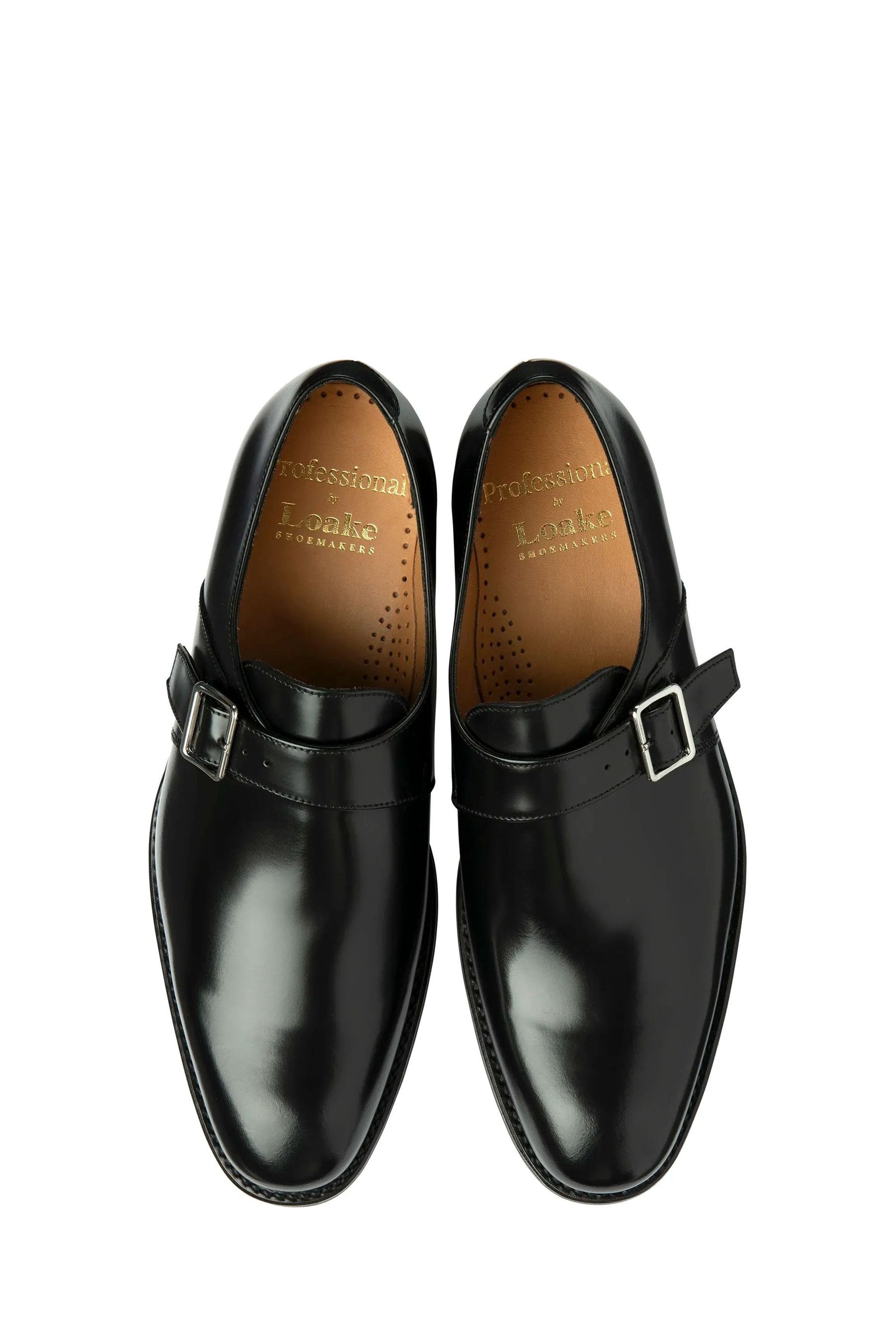Buy Loake Monk Black Shoes from the Next UK online shop