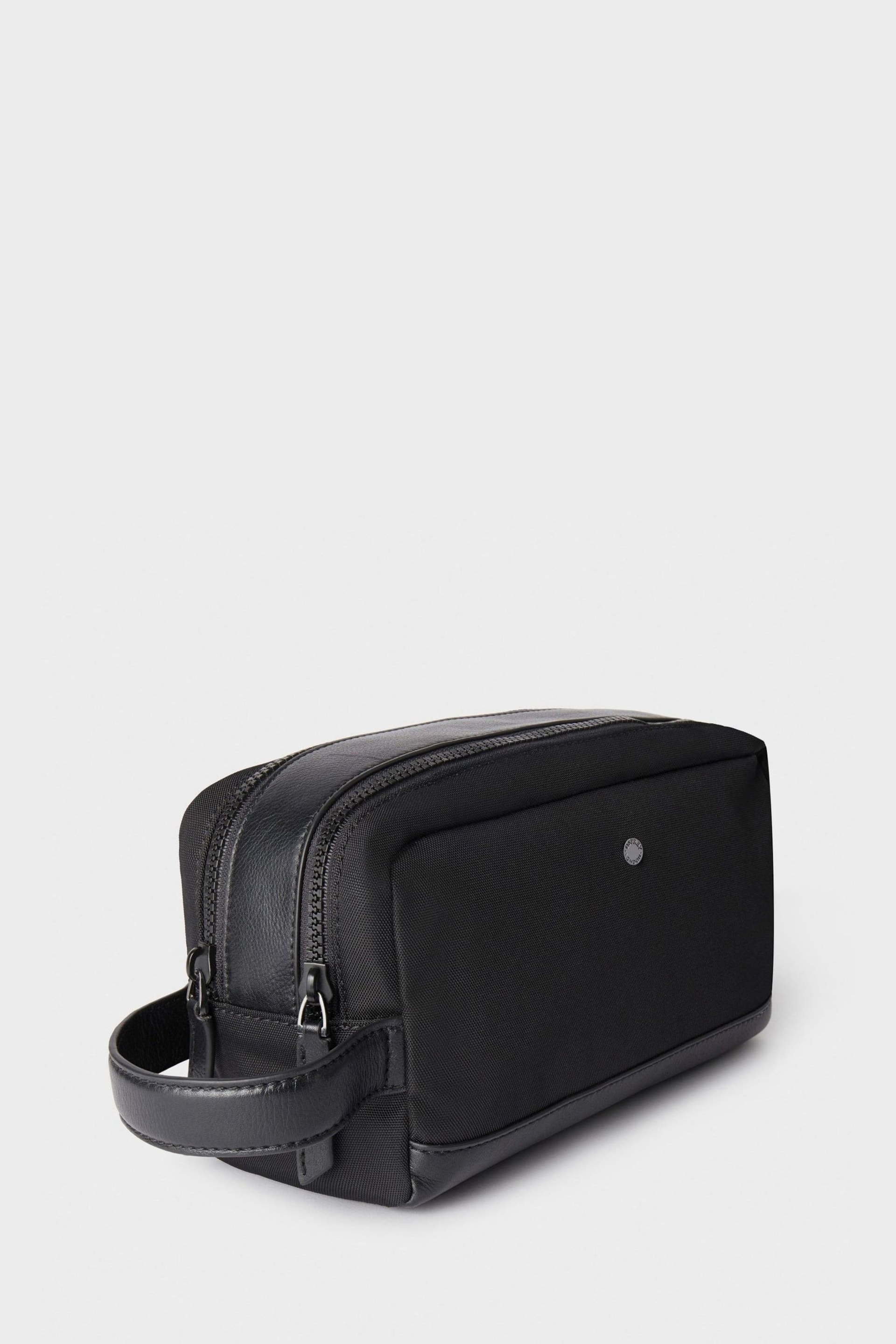 OSPREY LONDON The Business Class Nylon Black Wash Bag - Image 3 of 4