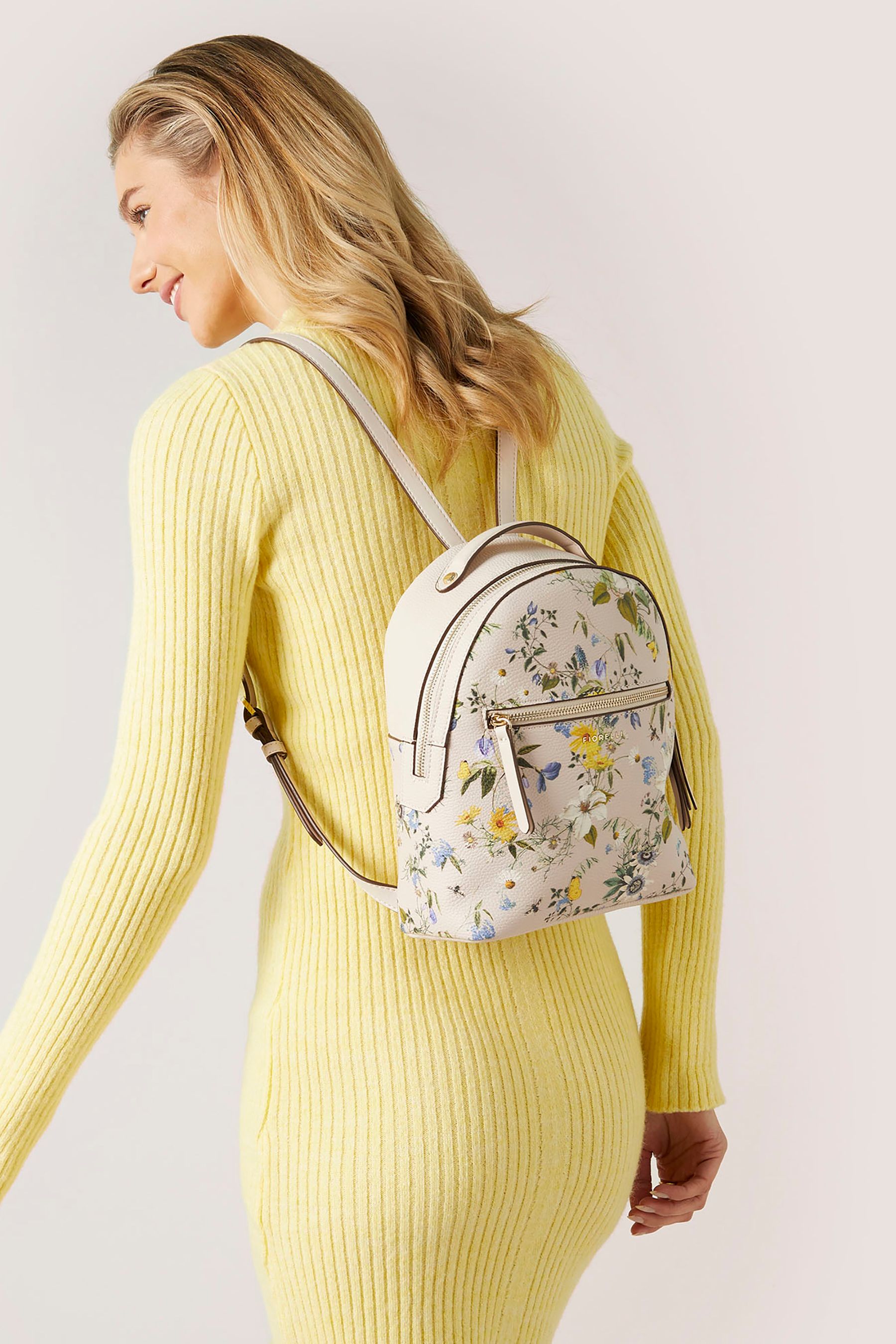 Buy Fiorelli Anouk White Print Backpack from the Next UK online shop