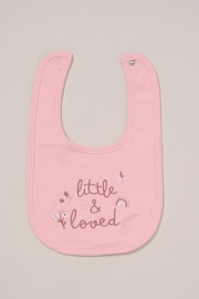 Rock-A-Bye Baby Boutique Pink Printed All in One Cotton 5-Piece Baby Gift Set - Image 5 of 5