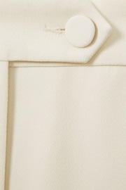 Reiss Cream Solene Wide Leg Split Hem Trousers - Image 6 of 6