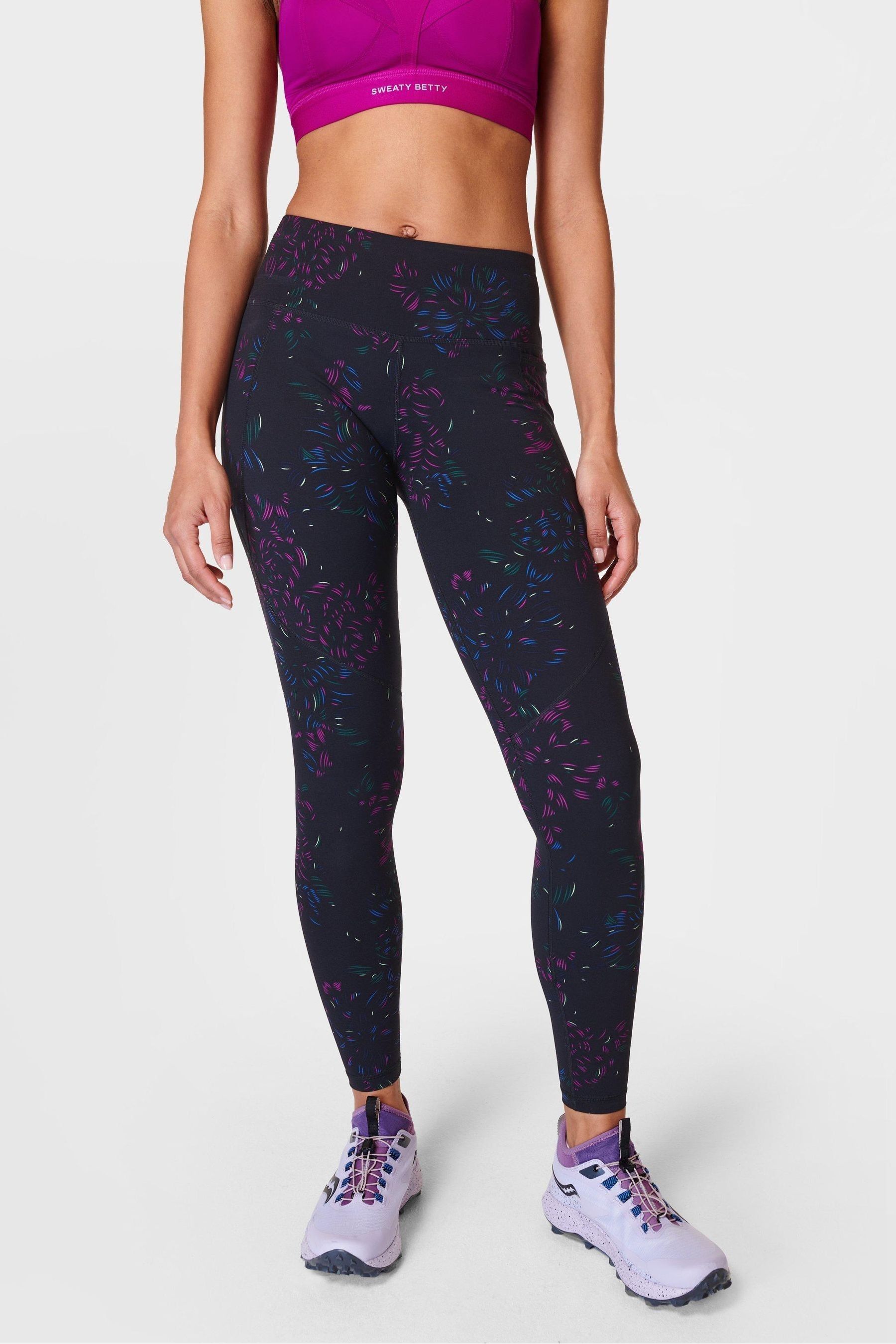 Floral gym leggings hot sale