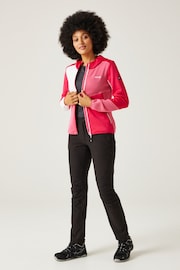 Regatta Pink Walbury VII Full Zip Hooded Fleece - Image 1 of 9