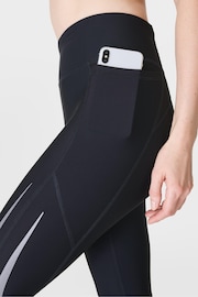 Sweaty Betty Black Full Length Zero Gravity Illuminate Run Leggings - Image 6 of 8