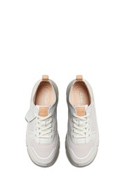 Clarks White Combi Nature X Cover Shoes - Image 6 of 8