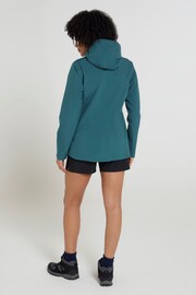 Mountain Warehouse Green Vancouver Ultra-Lightweight Womens Waterproof Jacket - Image 2 of 5