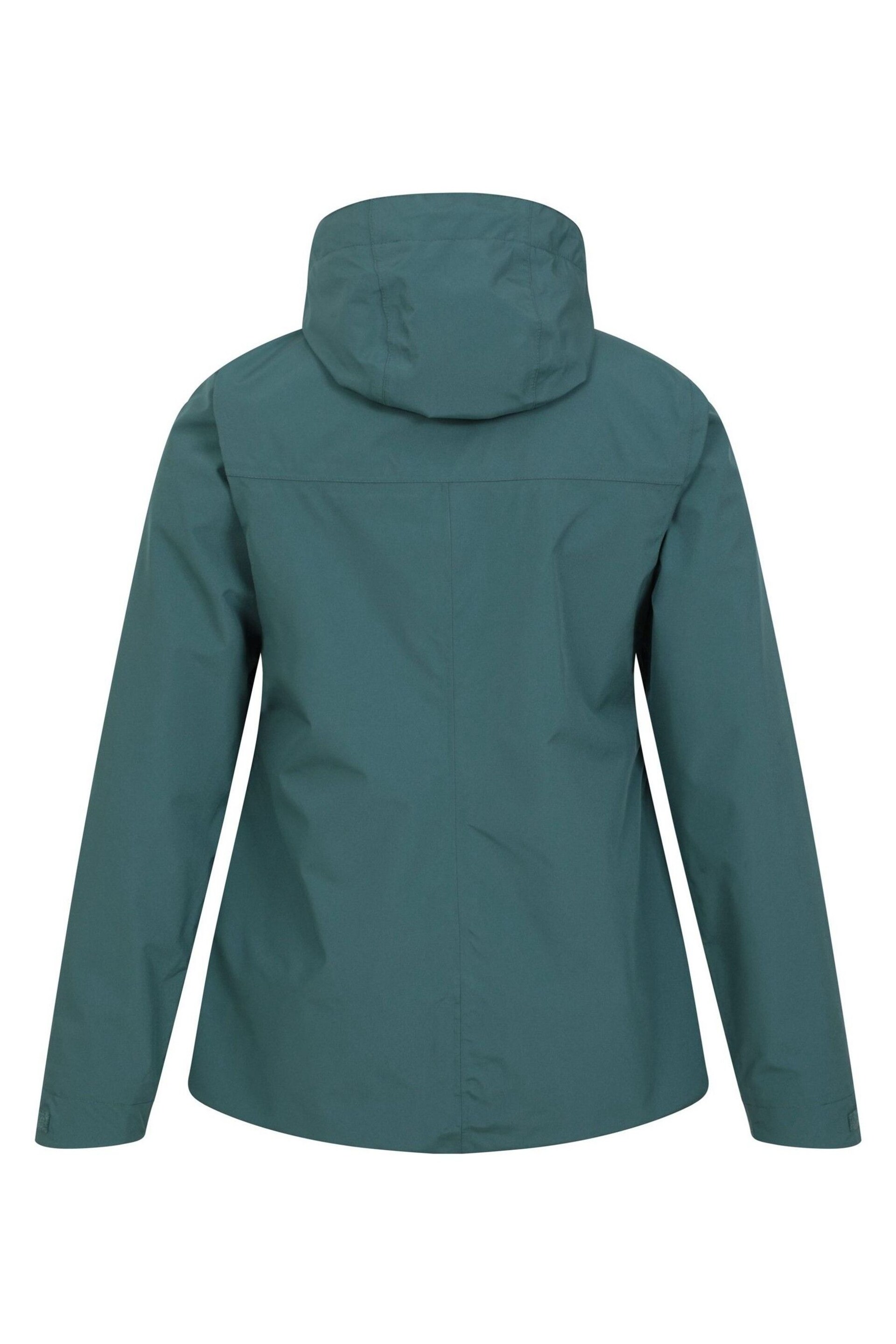 Mountain Warehouse Green Vancouver Ultra-Lightweight Womens Waterproof Jacket - Image 5 of 5